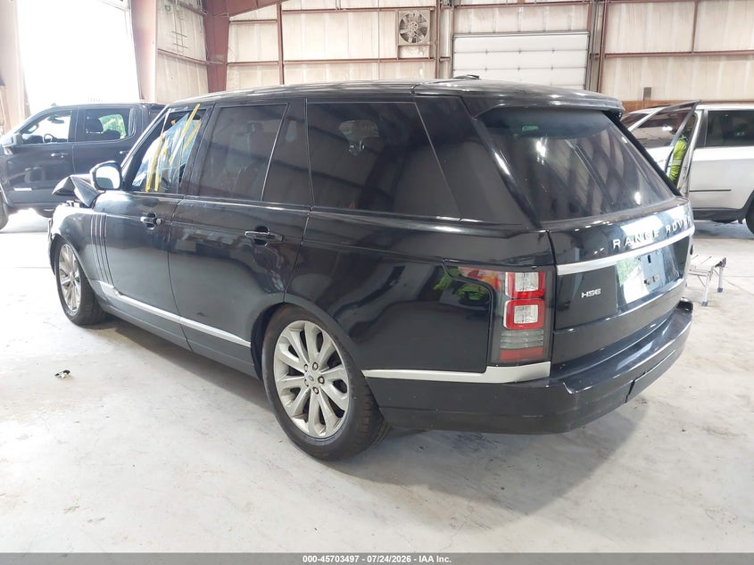 Vin: salgs2vf8ea129714, lot: 46202153, land rover range rover 3.0l v6 supercharged hse 20143