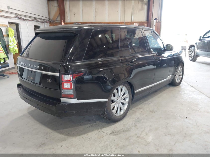 Vin: salgs2vf8ea129714, lot: 46202153, land rover range rover 3.0l v6 supercharged hse 20144