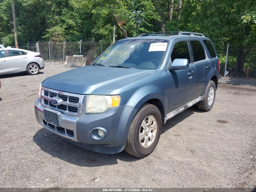 Vin: 1fmcu9egxbkb25814, lot: 46202154, ford escape limited 20112