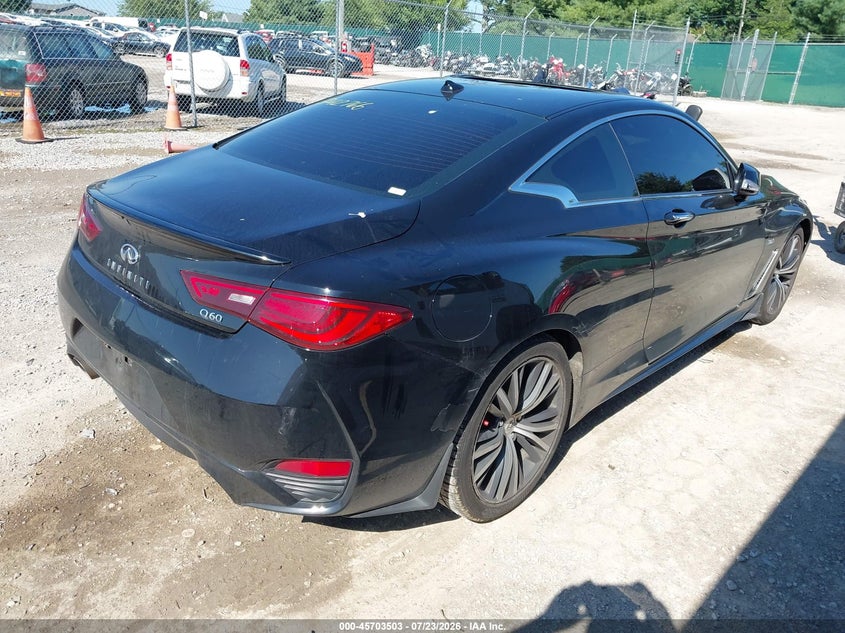 Vin: jn1ev7ek2jm342766, lot: 46202159, infiniti q60 3.0t luxe 20184