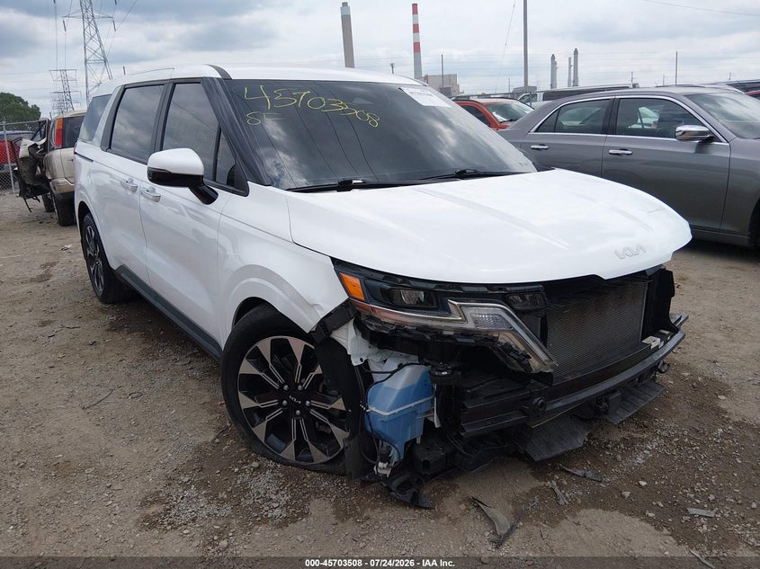 Vin: kndnc5h31p6240254, lot: 46202164, kia carnival mpv ex 2023 img_1