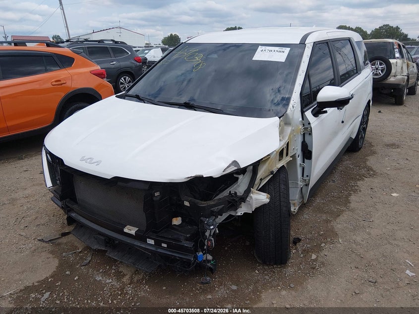 Vin: kndnc5h31p6240254, lot: 46202164, kia carnival mpv ex 20232