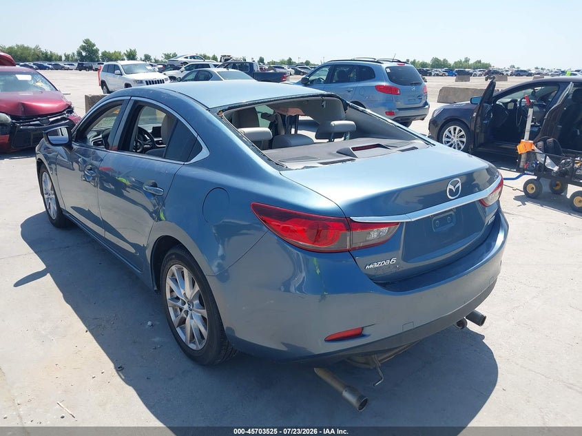 Vin: jm1gl1u52h1100897, lot: 46202181, mazda mazda6 sport 20173