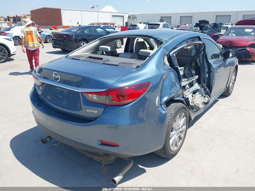Vin: jm1gl1u52h1100897, lot: 46202181, mazda mazda6 sport 20174