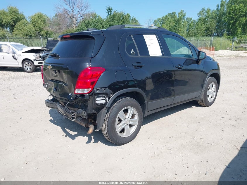 Vin: kl7cjpsm0mb365532, lot: 46202186, chevrolet trax awd lt 20214