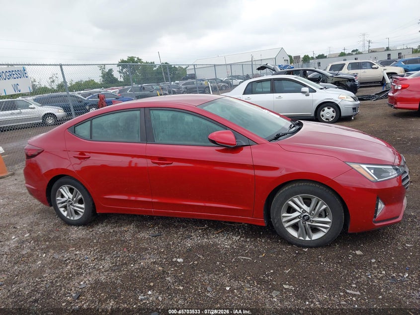 HYUNDAI ELANTRA 2020 VIN KMHD84LF7LU993619
