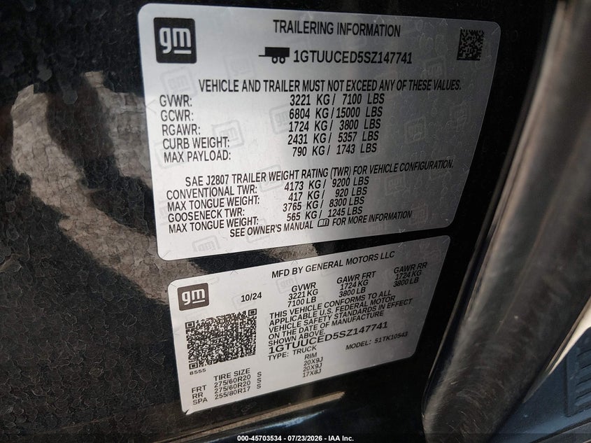 GMC SIERRA 1500 - zdjęcie 9