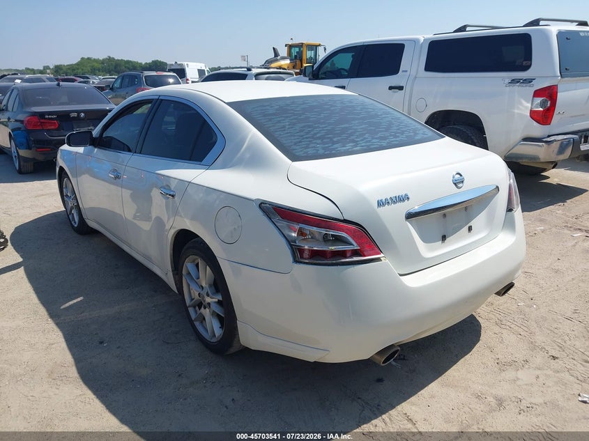 Vin: 1n4aa5ap3cc862518, lot: 46202197, nissan maxima 3.5 s 20123