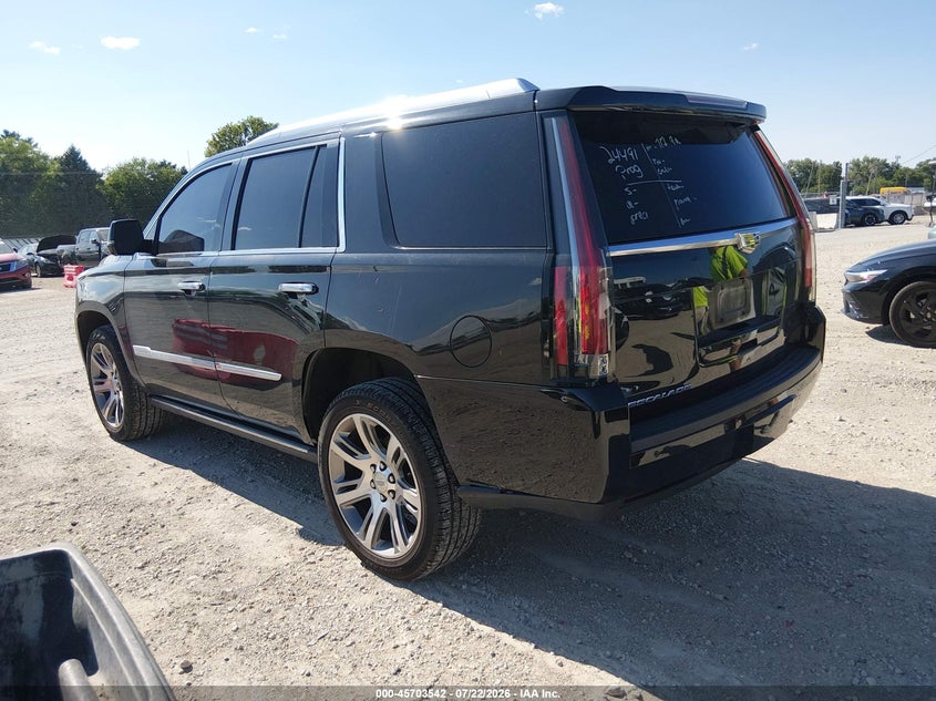 Vin: 1gys3ckj3gr255507, lot: 46202198, cadillac escalade premium collection 20163