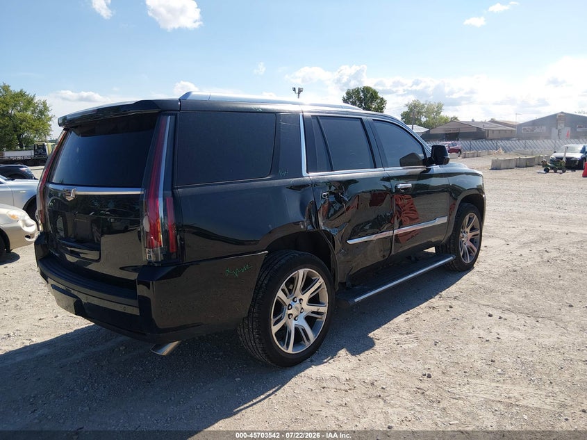 Vin: 1gys3ckj3gr255507, lot: 46202198, cadillac escalade premium collection 20164