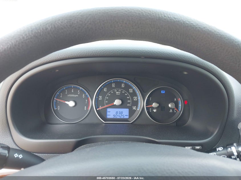 2009 HYUNDAI SANTA FE SPORT UTILITY VEHICLE 2.7L V-6 DOHC, VVT, 185HP