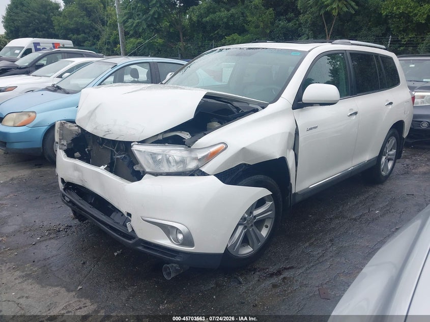 Vin: 5tddk3eh9cs098393, lot: 46202220, toyota highlander limited v6 20122