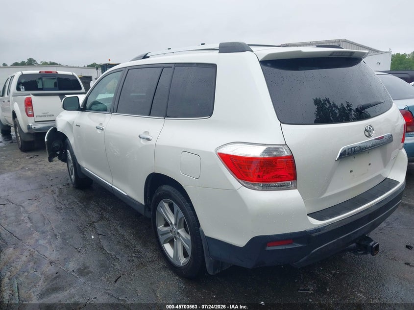 Vin: 5tddk3eh9cs098393, lot: 46202220, toyota highlander limited v6 20123