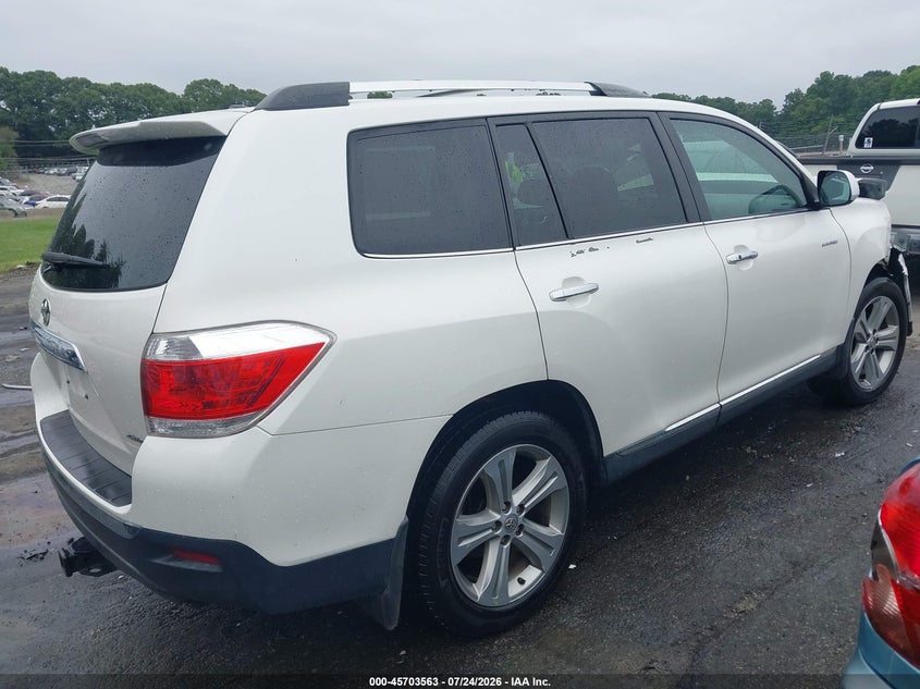 Vin: 5tddk3eh9cs098393, lot: 46202220, toyota highlander limited v6 20124