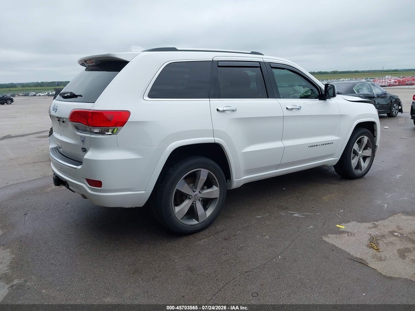 Vin: 1c4rjfcg8gc379029, lot: 46202221, jeep grand cherokee overland 20164