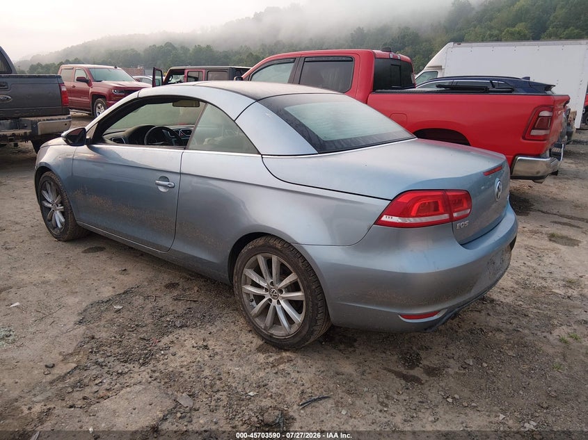 Vin: wvwbw8ah1dv006070, lot: 46202246, volkswagen eos komfort 20133