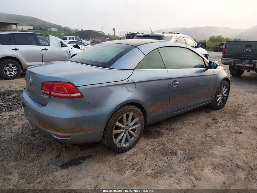 Vin: wvwbw8ah1dv006070, lot: 46202246, volkswagen eos komfort 20134