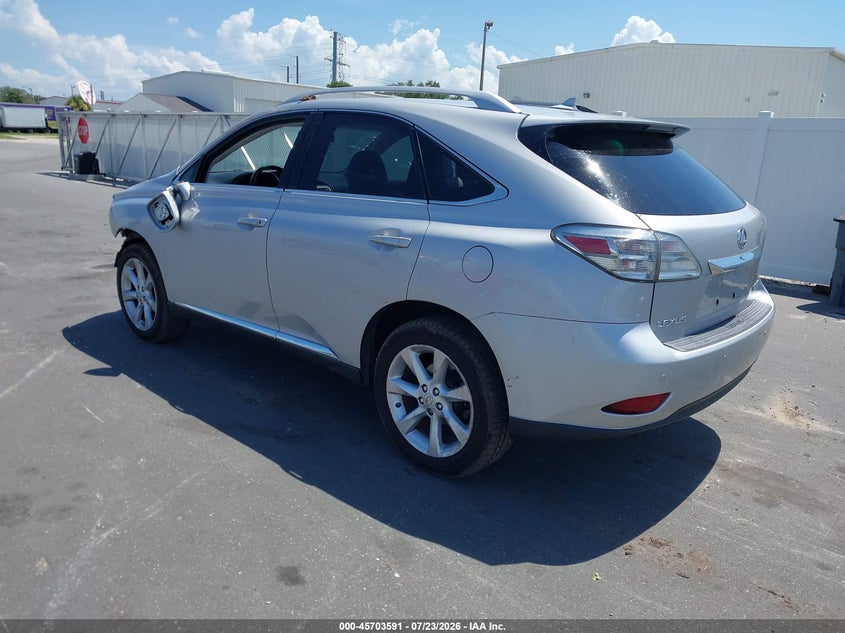 Vin: 2t2zk1ba0ac036478, lot: 46202247, lexus rx 350 20103