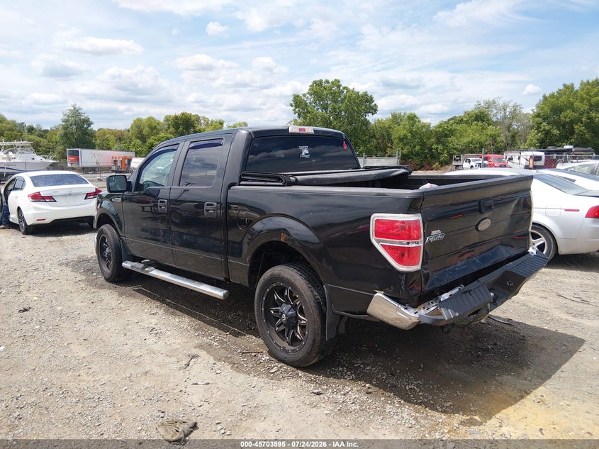 Vin: 1ftfw1ef3ckd18070, lot: 46202252, ford f-150 xlt 20123