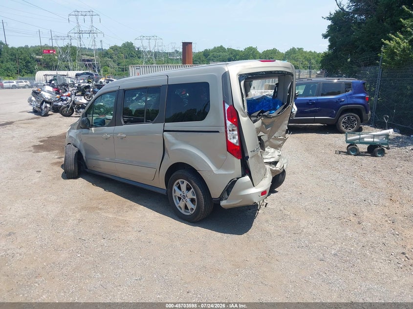 Vin: nm0ge9f75e1138169, lot: 46202254, ford transit connect xlt 20143