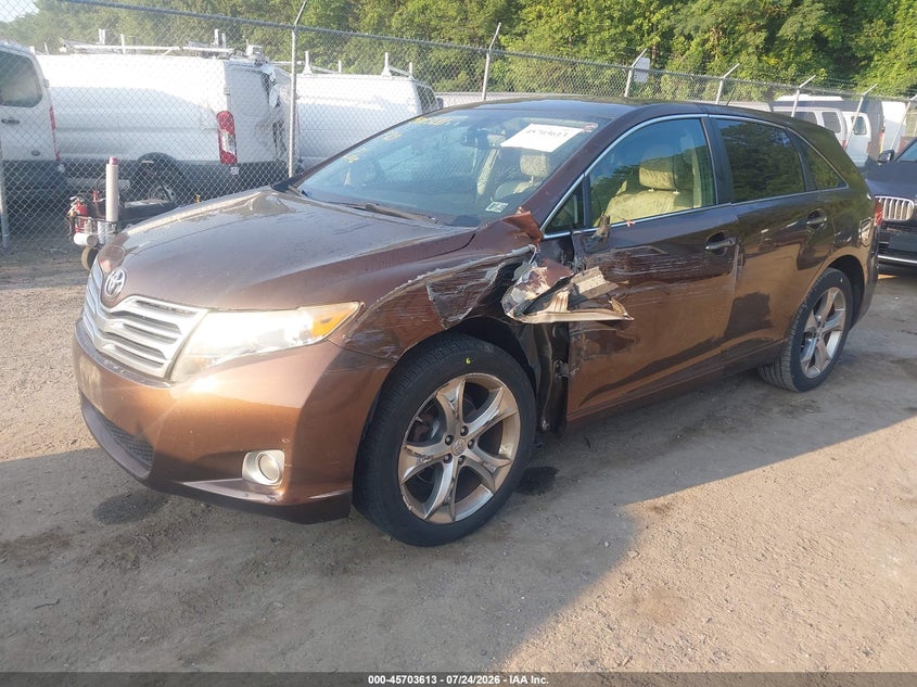 Vin: 4t3bk3bbxau043096, lot: 46202269, toyota venza base v6 20102
