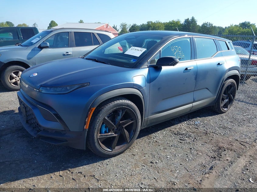 Vin: vcf1zbu22pg005526, lot: 46202290, fisker ocean one 20232