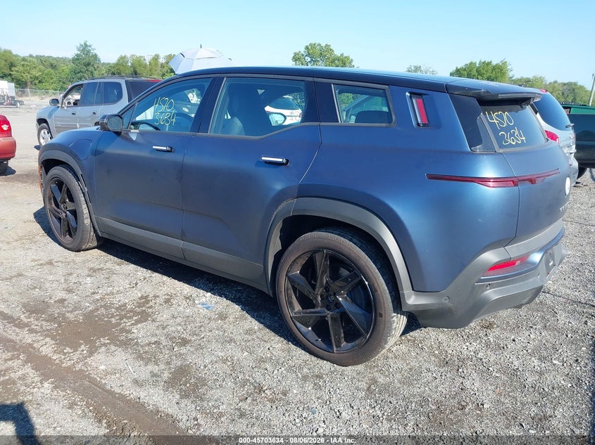 Vin: vcf1zbu22pg005526, lot: 46202290, fisker ocean one 20233