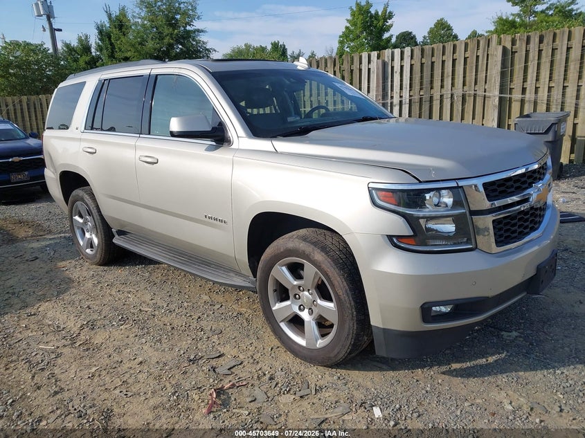 Vin: 1gnskbkc2hr284896, lot: 46202305, chevrolet tahoe lt 2017 img_1