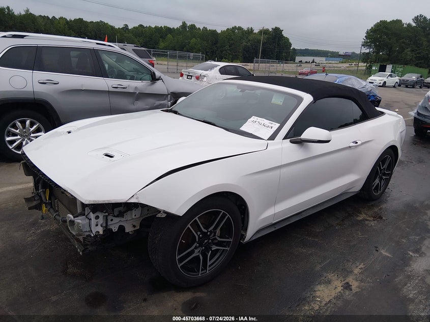 2018 FORD MUSTANG CABRIO 2.3L I-4 DI, DOHC, VVT, TURBO, 310HP