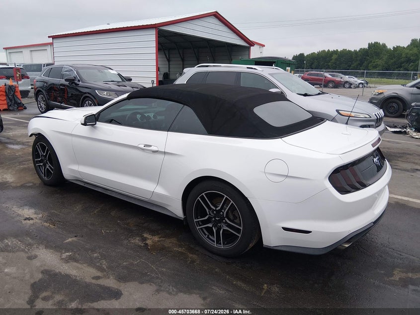 2018 FORD MUSTANG CABRIO 2.3L I-4 DI, DOHC, VVT, TURBO, 310HP