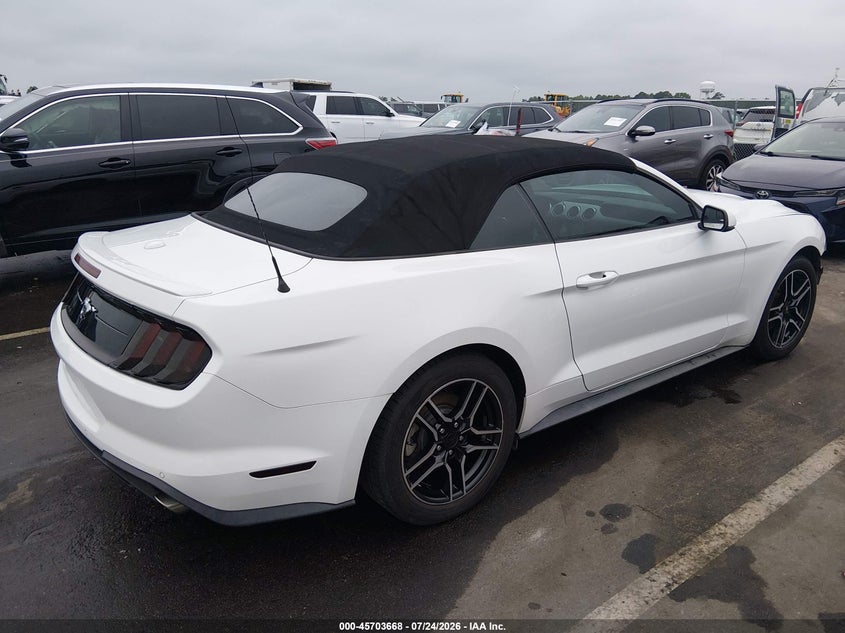 2018 FORD MUSTANG CABRIO 2.3L I-4 DI, DOHC, VVT, TURBO, 310HP