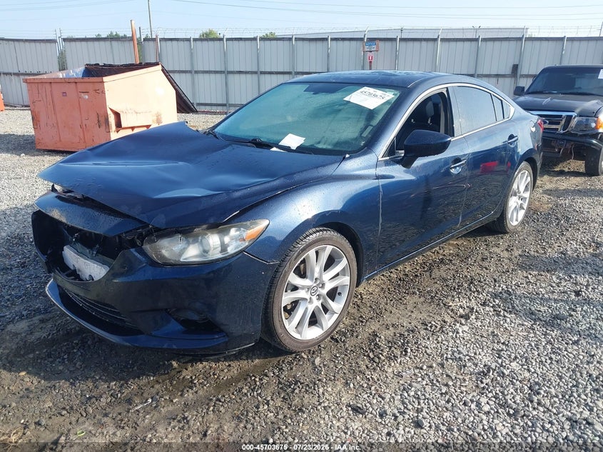 Vin: jm1gj1v53f1181975, lot: 46202331, mazda mazda6 i touring 20152