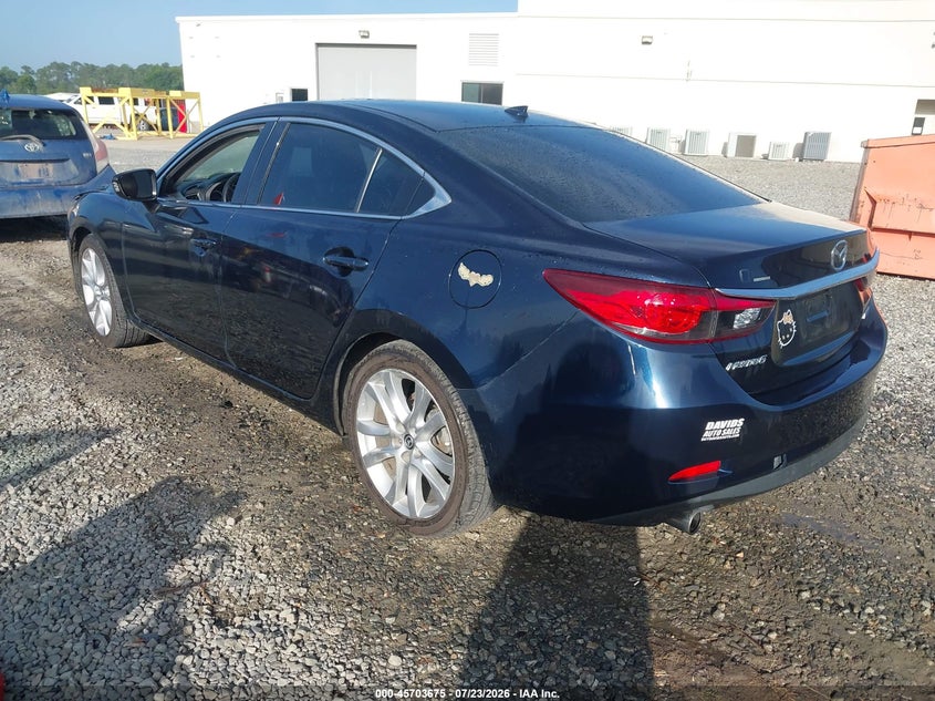 Vin: jm1gj1v53f1181975, lot: 46202331, mazda mazda6 i touring 20153