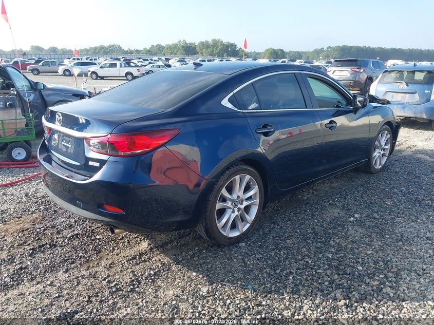 Vin: jm1gj1v53f1181975, lot: 46202331, mazda mazda6 i touring 20154
