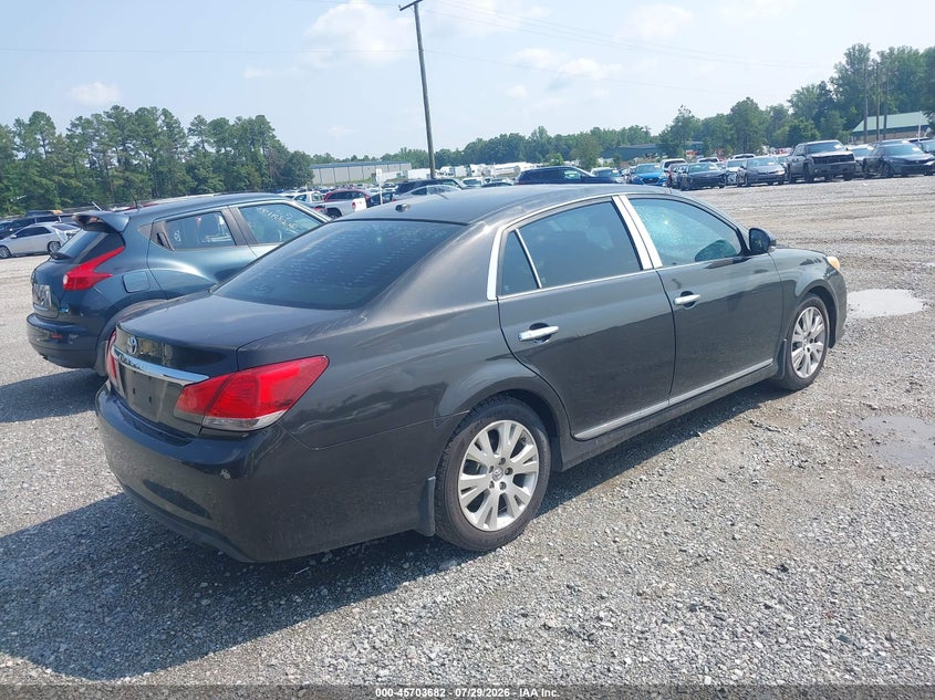 Vin: 4t1bk3db4bu383352, lot: 46202338, toyota avalon 20114