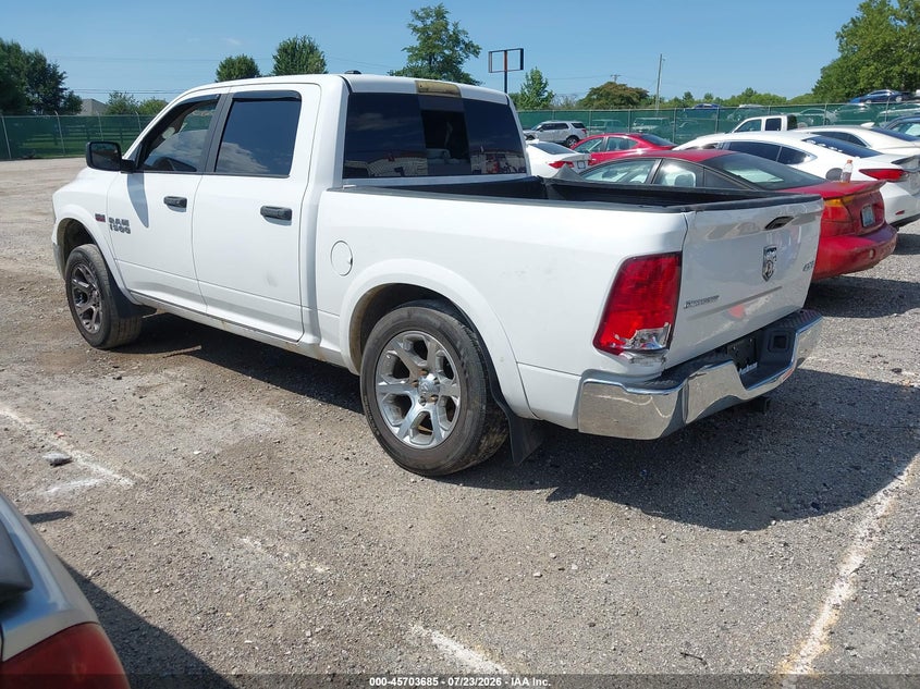 Vin: 1c6rr7lt0hs761338, lot: 46202341, ram 1500 slt 20173