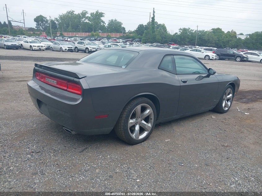 Vin: 2c3cdyag4dh723819, lot: 46202359, dodge challenger sxt plus 20134