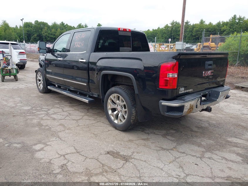 Vin: 3gtu2vec7fg505355, lot: 46202376, gmc sierra 1500 slt 20153
