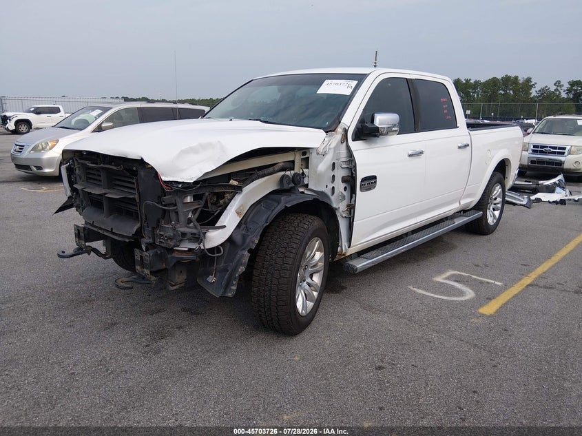 Vin: 1c6rr7wt3gs360747, lot: 46202382, ram 1500 longhorn 20162