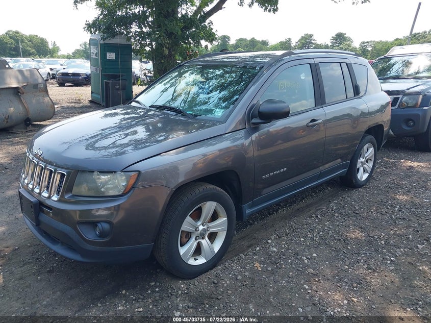 Vin: 1c4njcbaxgd620402, lot: 46202391, jeep compass sport 20162