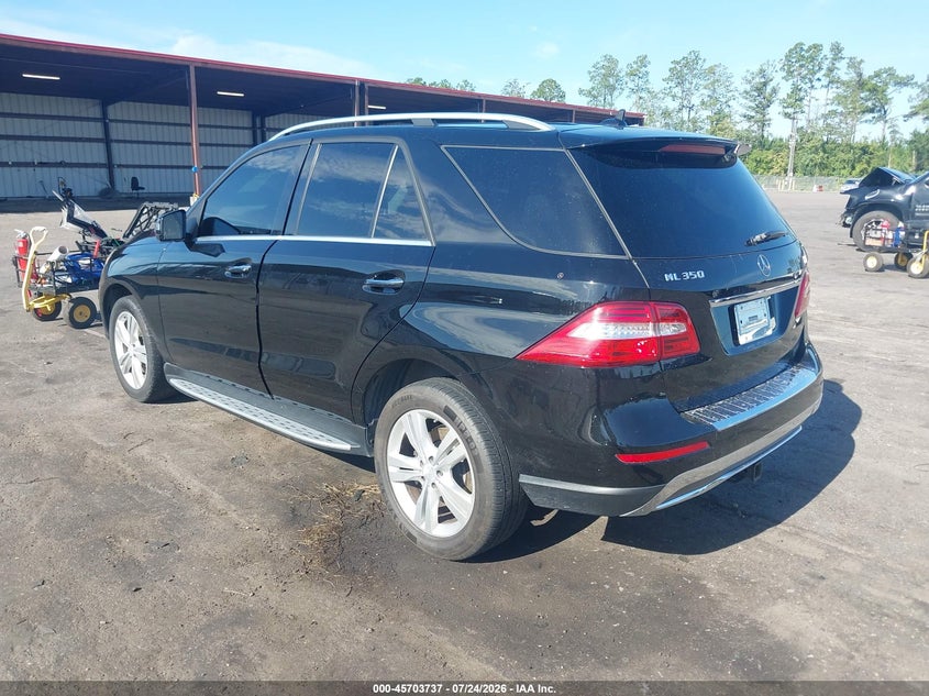 Vin: 4jgda5jb2da196076, lot: 46202393, mercedes-benz ml 350 20133