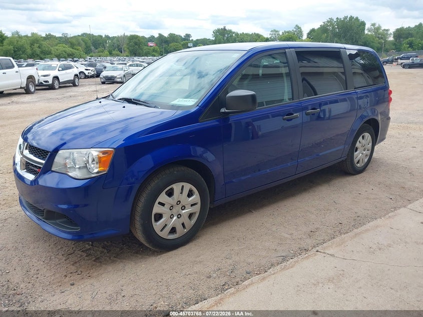 2019 Dodge Caravan, Град, IAAI, VIN 2C4RDGBG5KR676550 — фото 2