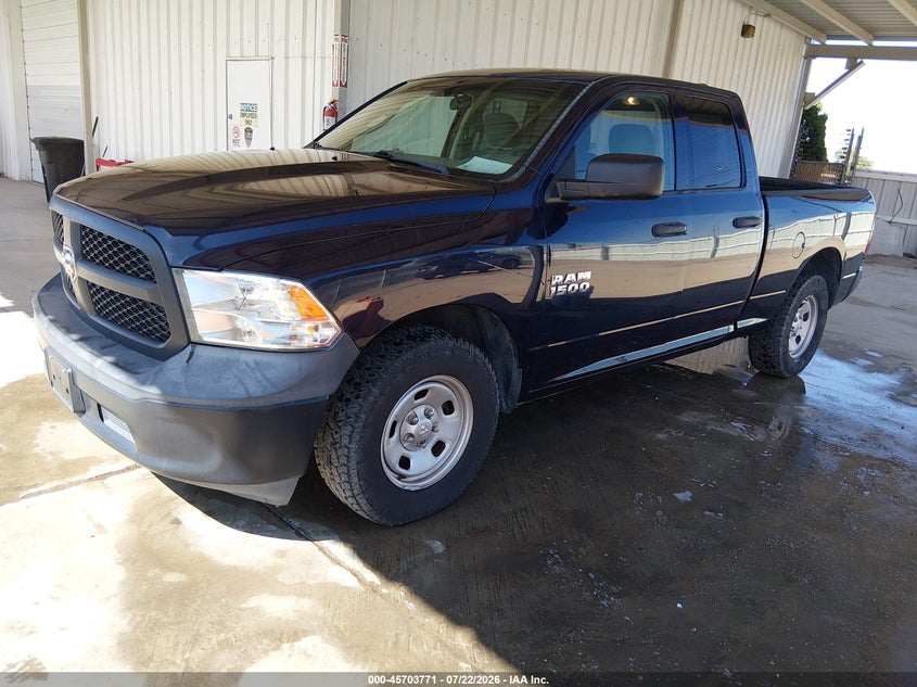 Vin: 1c6rr6fgxhs833266, lot: 46202427, ram 1500 tradesman  4x2 6'4 box 20172
