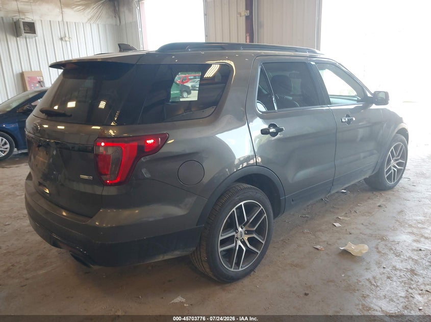 Vin: 1fm5k8gt0hgb89889, lot: 46202432, ford explorer sport 20174
