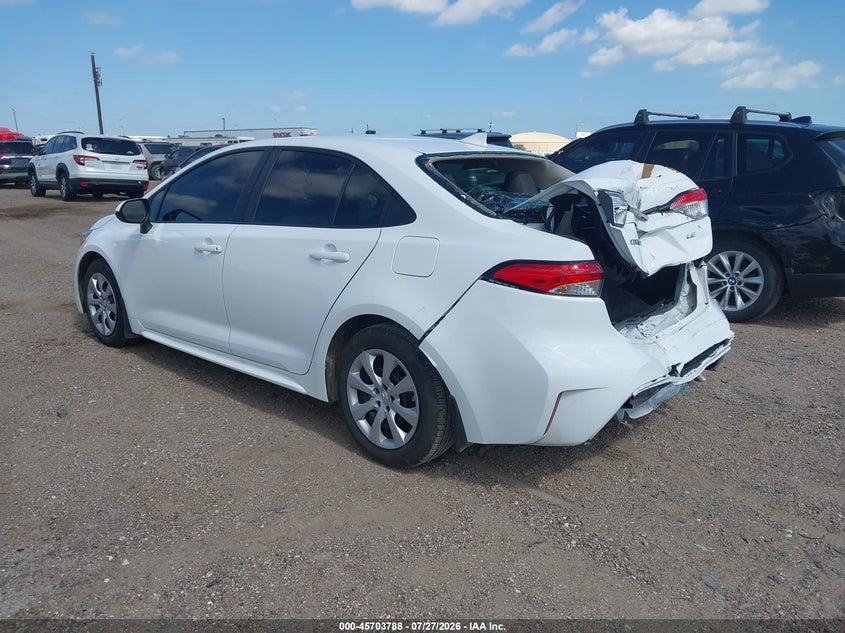 Vin: 5yfb4mde5sp330249, lot: 46202444, toyota corolla le 20253