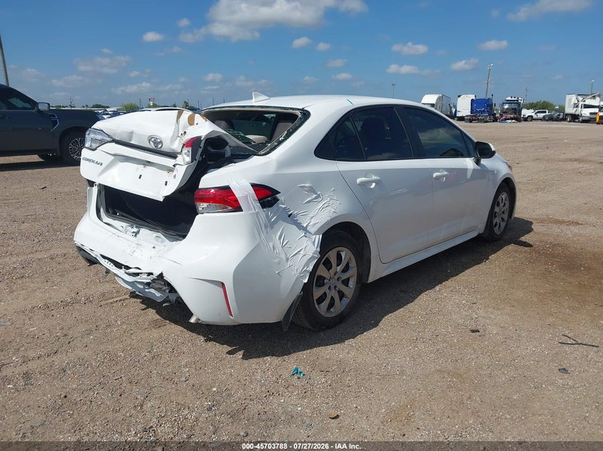 Vin: 5yfb4mde5sp330249, lot: 46202444, toyota corolla le 20254