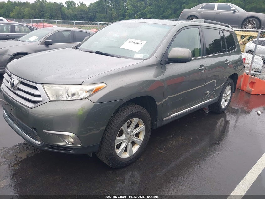 Vin: 5tdbk3eh4bs049723, lot: 46202460, toyota highlander se v6 20112