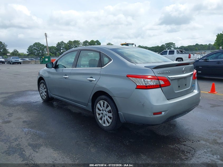 2014 NISSAN SENTRA auction photo 3