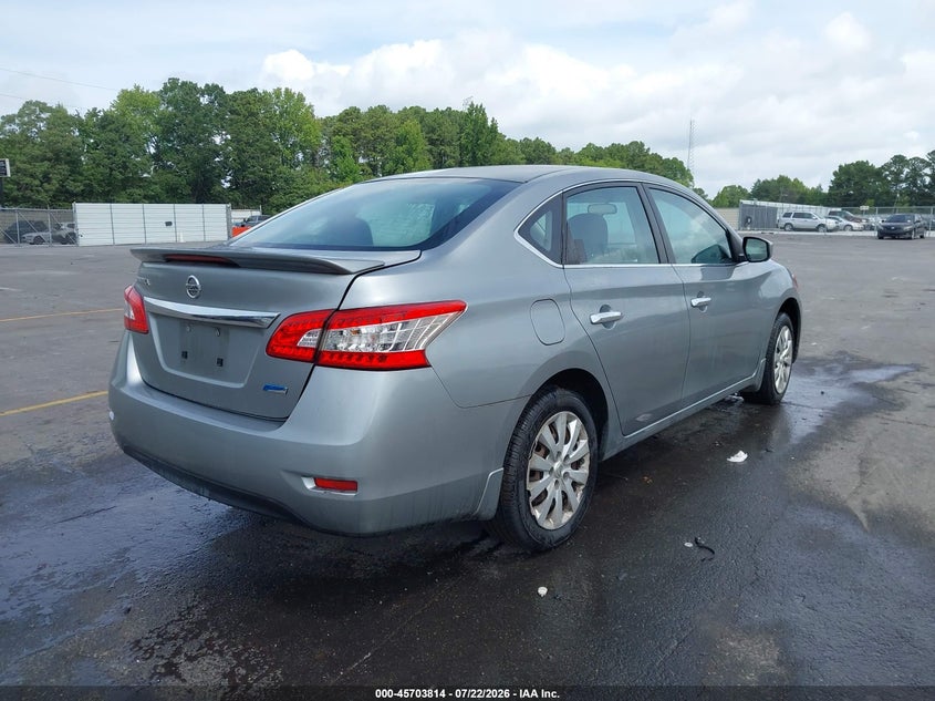2014 NISSAN SENTRA auction photo 4
