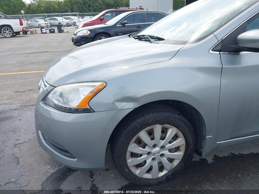 2014 NISSAN SENTRA auction photo 6